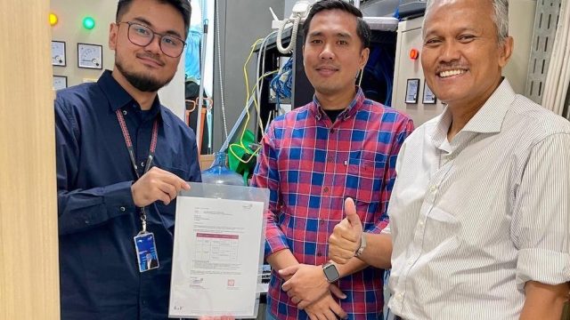 Foto pertemuan PT Raffles Global Angkasa dan Telkom Indonesia