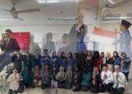 Kegiatan Praktik MC secara langsung di kelas oleh mahasiswa ilmu komunikasi UIN Raden Fatah Palembang