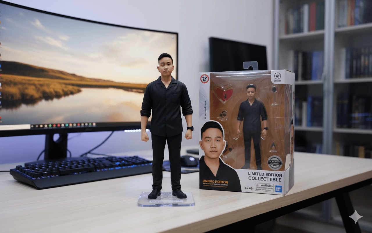 Begini Cara Bikin Action Figure Lewat HP dan Prompt Lengkapnya