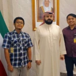 Dokumentasi foto Kedubes Kuwait bersama PT Telkom Indonesia