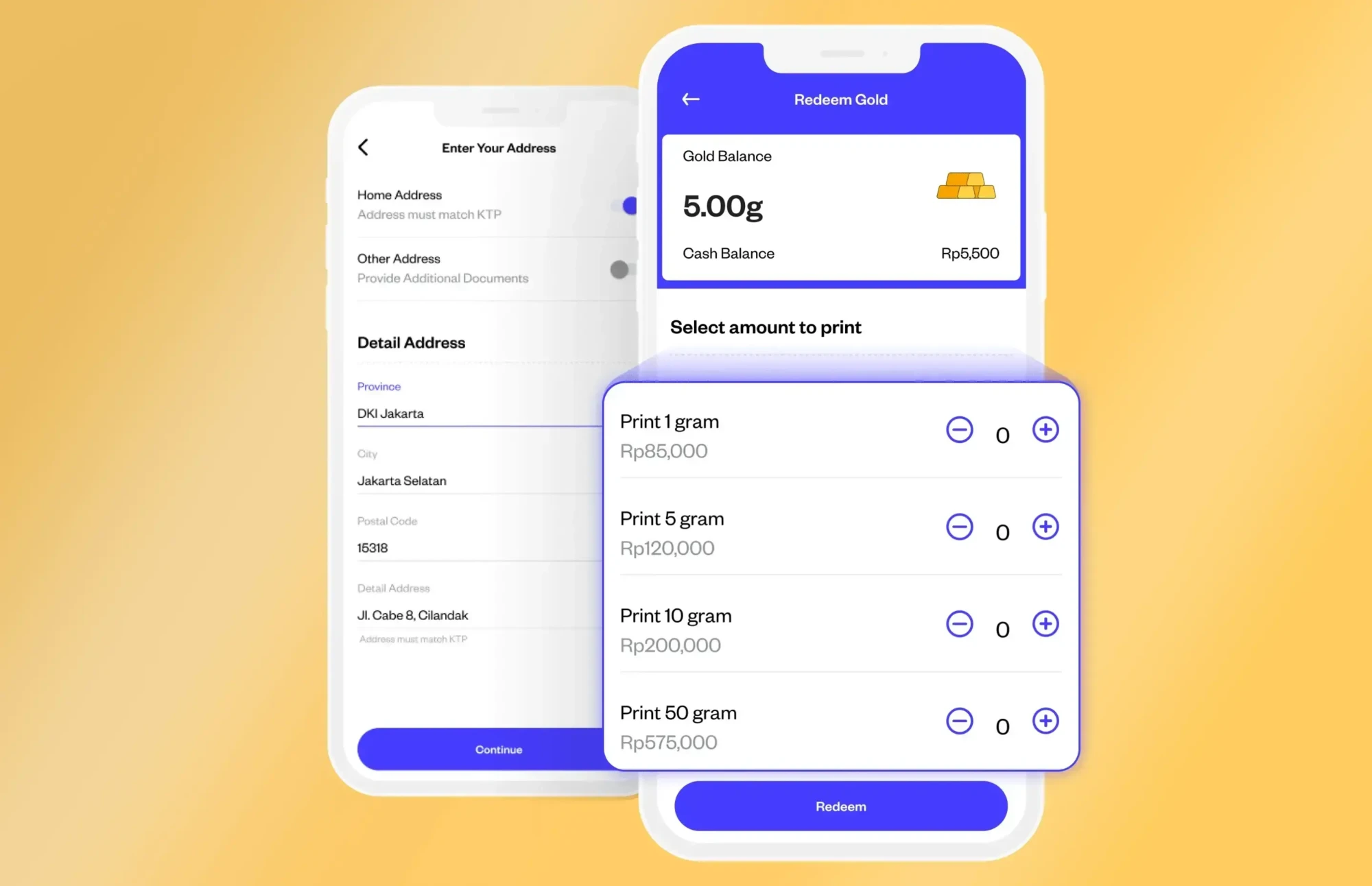 Investasi emas di Pluang
