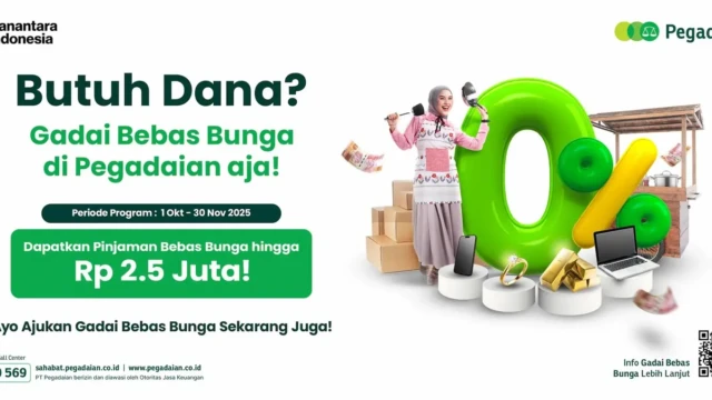 Pegadaian Kanwil IX Siap Bantu Masyarakat Lewat Program Gadai Bebas Bunga