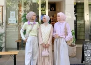 10 Inspirasi Outfit Musim Semi Warna Pastel untuk Wanita