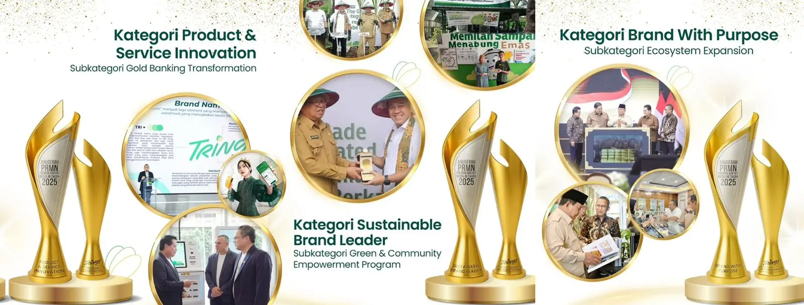 PT Pegadaian menorehkan prestasi pada Anugerah PR Media Network 2025