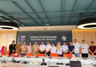General Manager Telkom Witel Jakarta Inner melakukan pertemuan bersama Wakil Kepala Dinas Pendidikan Provinsi DKI Jakarta